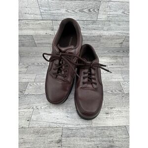 Rockport World Tour Classic Mens 9.5 Brown Leather Walking Shoes K71201
